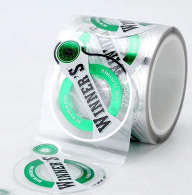 Hvad er kendetegnene ved gennemsigtige selvklæbende etiketter?